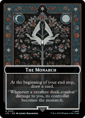 The Monarch // Treasure Double-Sided Token [The Lord of the Rings: Tales of Middle-Earth Commander Tokens] | Gear Gaming Fayetteville