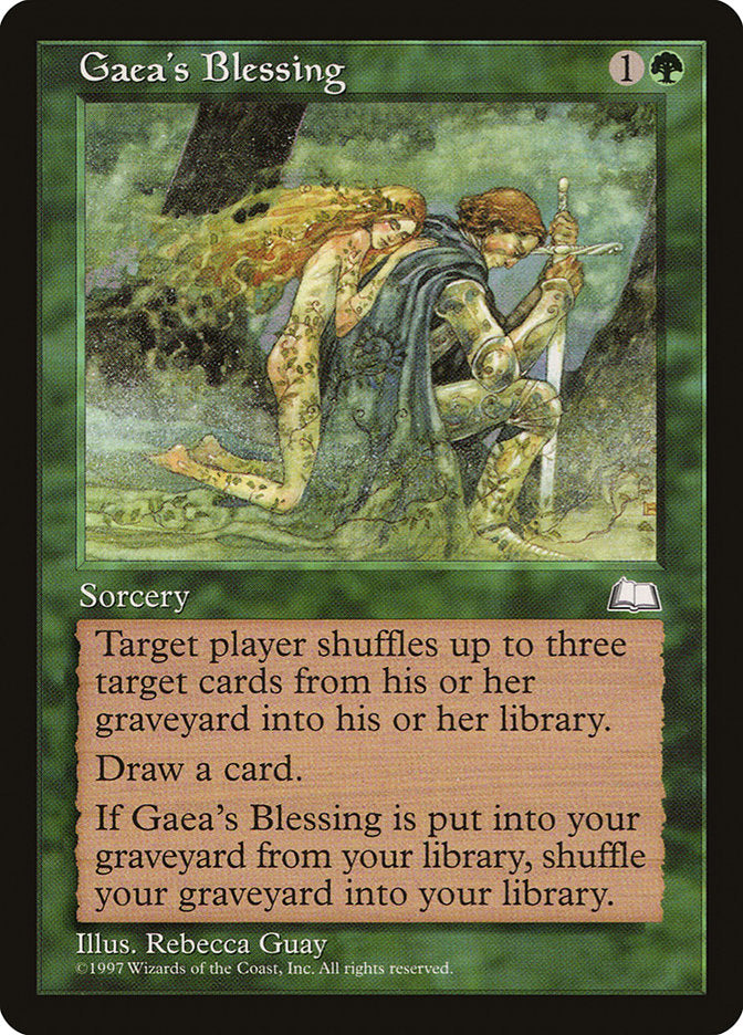 Gaea's Blessing [Weatherlight] | Gear Gaming Fayetteville