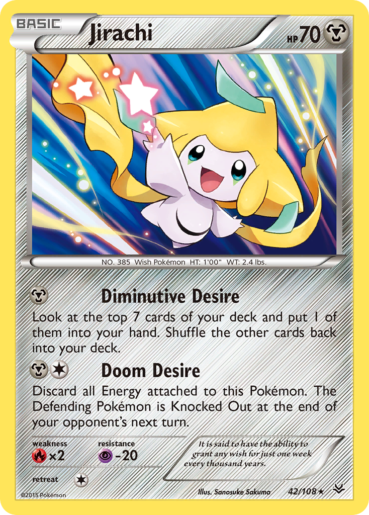 Jirachi (42/108) [XY: Roaring Skies] | Gear Gaming Fayetteville