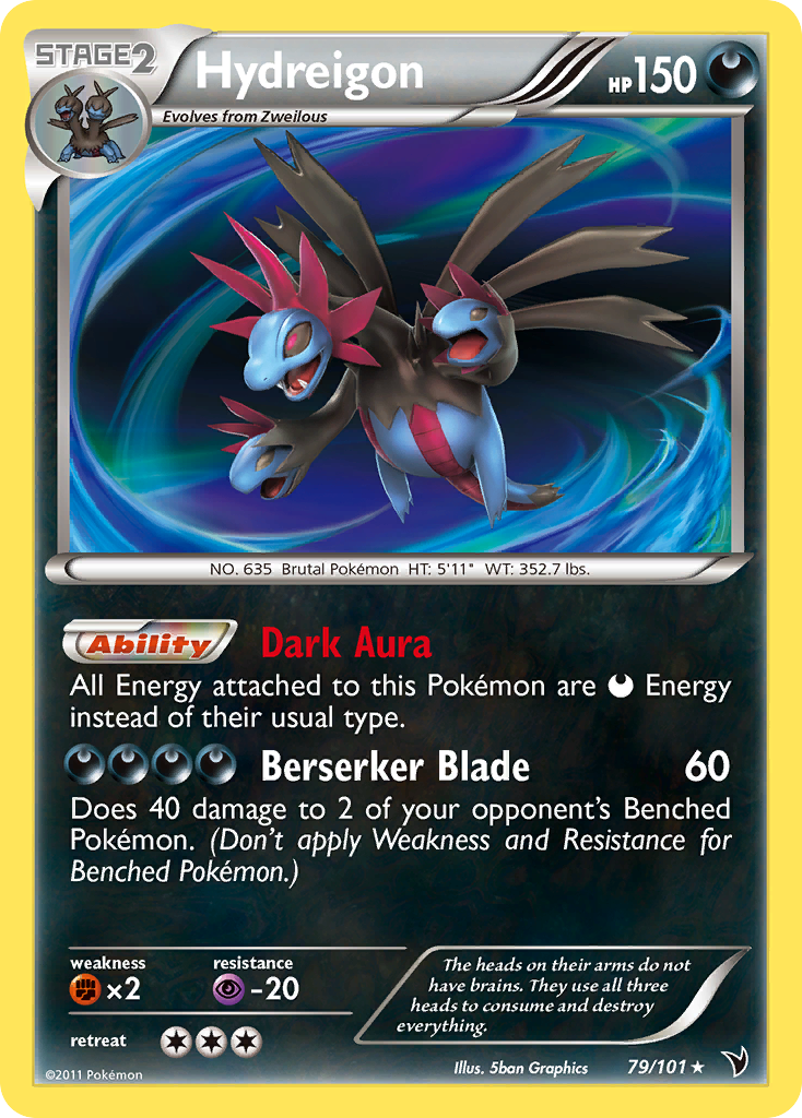 Hydreigon (79/101) [Black & White: Noble Victories] | Gear Gaming Fayetteville