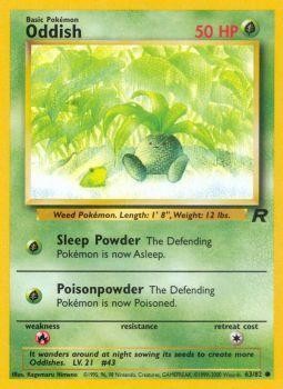 Oddish (63/82) [Team Rocket Unlimited] | Gear Gaming Fayetteville