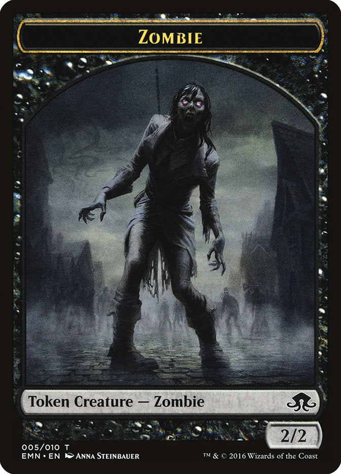 Zombie Token (005/010) [Eldritch Moon Tokens] | Gear Gaming Fayetteville