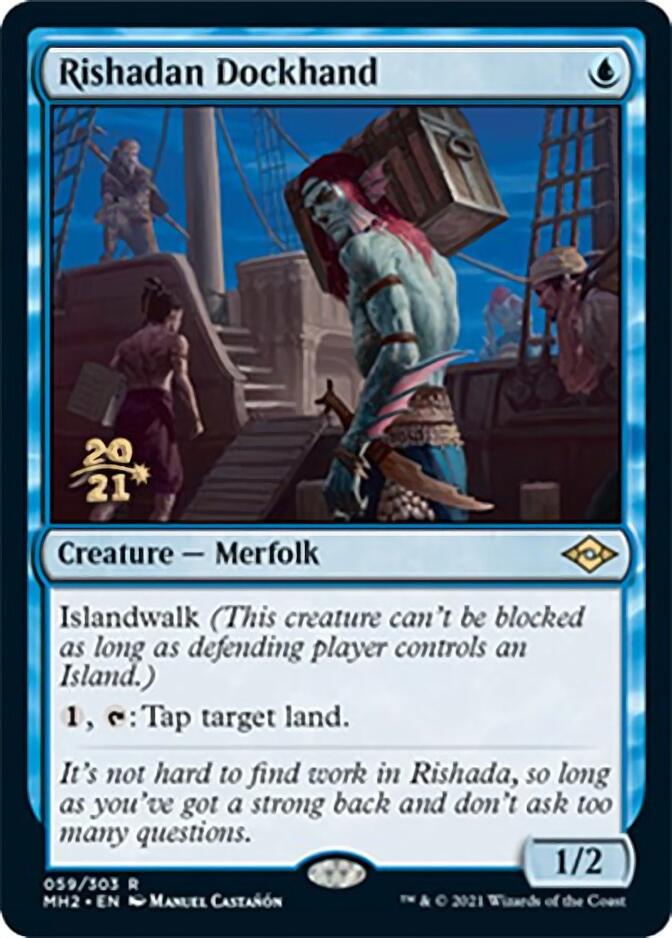 Rishadan Dockhand [Modern Horizons 2 Prerelease Promos] | Gear Gaming Fayetteville