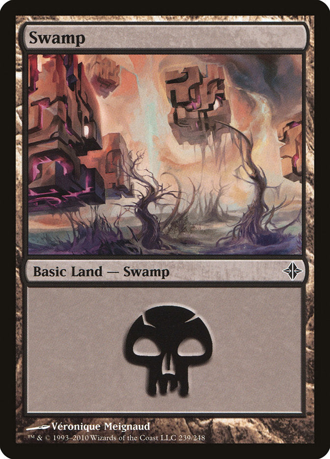 Swamp (239) [Rise of the Eldrazi] | Gear Gaming Fayetteville