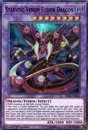 Starving Venom Fusion Dragon [FIGA-EN060] Super Rare | Gear Gaming Fayetteville