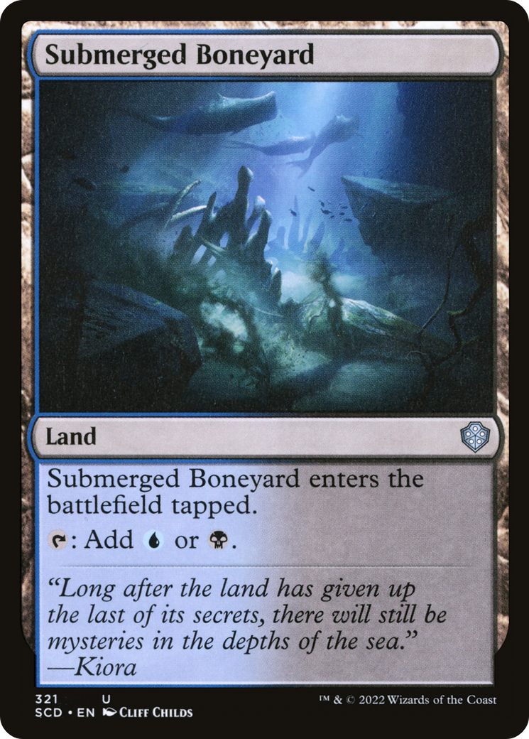 Submerged Boneyard [Starter Commander Decks] | Gear Gaming Fayetteville
