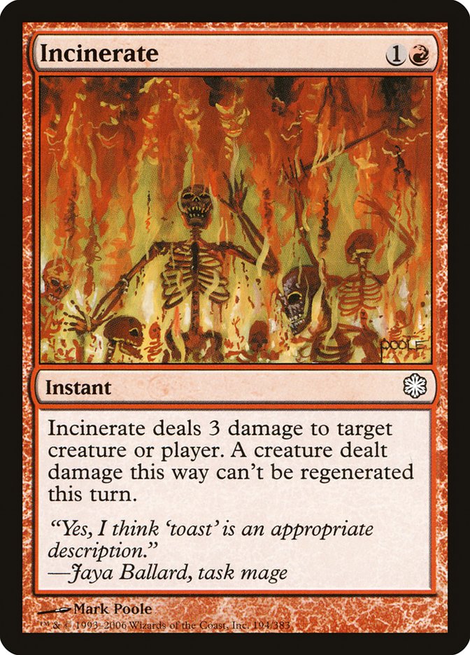 Incinerate [Coldsnap Theme Decks] | Gear Gaming Fayetteville