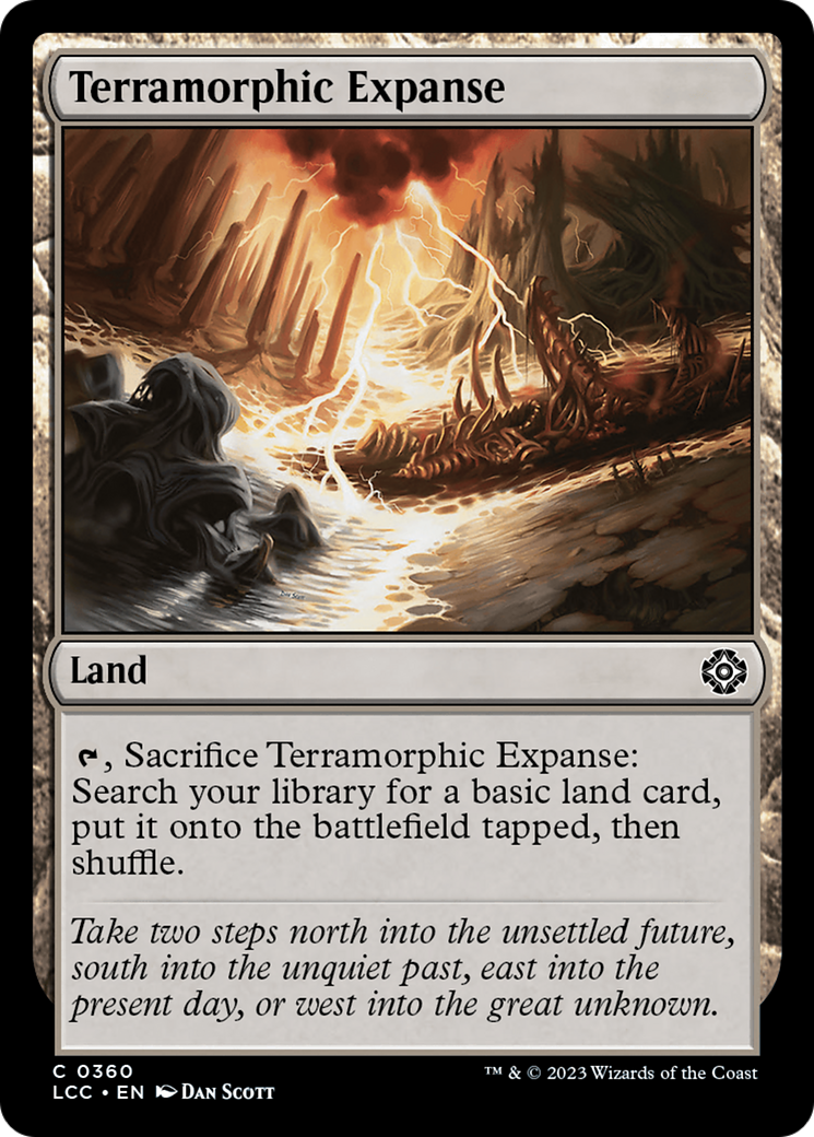 Terramorphic Expanse [The Lost Caverns of Ixalan Commander] | Gear Gaming Fayetteville