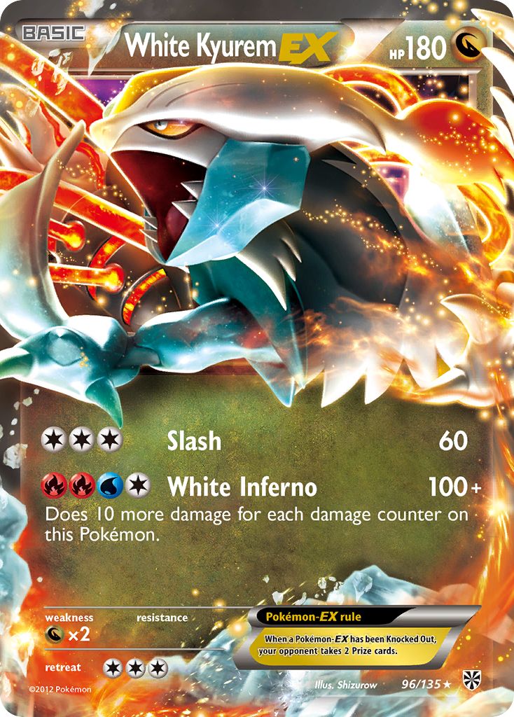 White Kyurem EX (96/135) [Black & White: Plasma Storm] | Gear Gaming Fayetteville