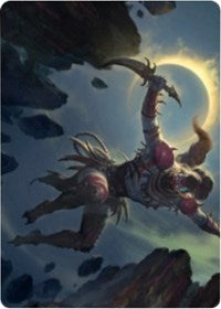 Nighthawk Scavenger Art Card [Zendikar Rising Art Series] | Gear Gaming Fayetteville