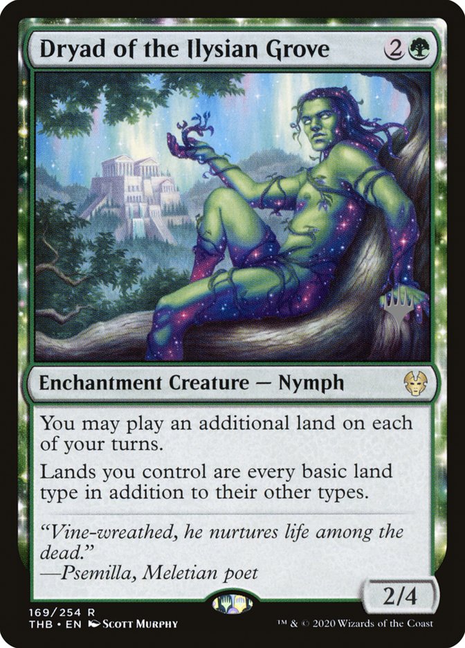 Dryad of the Ilysian Grove (Promo Pack) [Theros Beyond Death Promos] | Gear Gaming Fayetteville