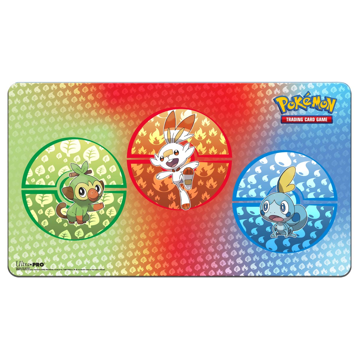 Sword and Shield Galar Starters Playmat for Pokémon | Gear Gaming Fayetteville