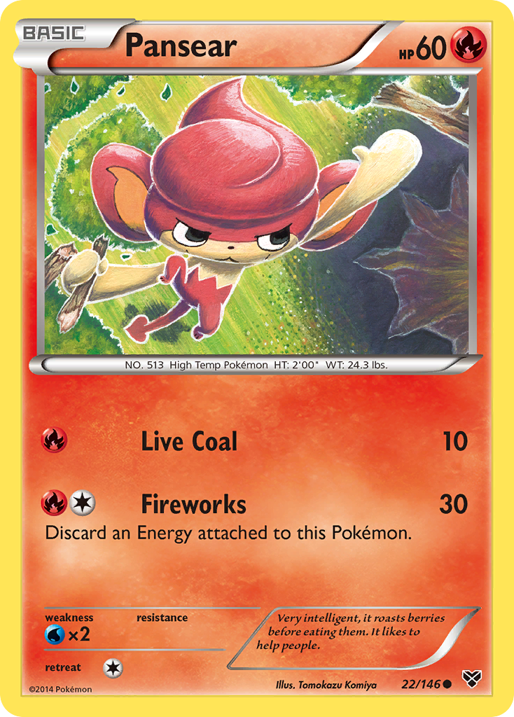 Pansear (22/146) [XY: Base Set] | Gear Gaming Fayetteville