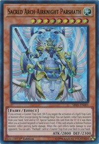 Sacred Arch-Airknight Parshath [Structure Deck: Wave of Light] [SR05-EN001] | Gear Gaming Fayetteville