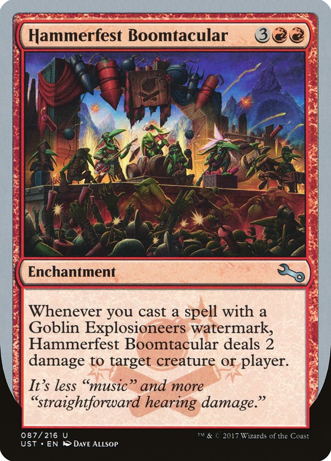 Hammerfest Boomtacular [Unstable] | Gear Gaming Fayetteville