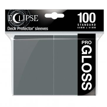 Ultra Pro Regular Eclipse Gloss (100ct) Smoke Grey | Gear Gaming Fayetteville