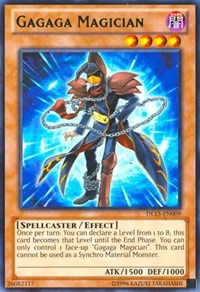 Gagaga Magician (Green) [Duelist League Promo] [DL15-EN009] | Gear Gaming Fayetteville