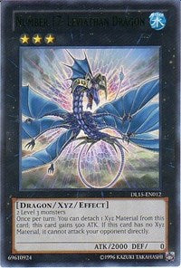 Number 17: Leviathan Dragon (Green) [Duelist League Promo] [DL15-EN012] | Gear Gaming Fayetteville