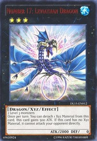 Number 17: Leviathan Dragon (Red) [Duelist League Promo] [DL15-EN012] | Gear Gaming Fayetteville