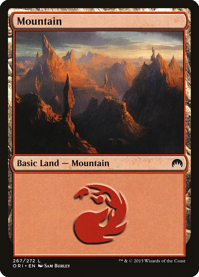 Mountain (267) [Magic Origins] | Gear Gaming Fayetteville