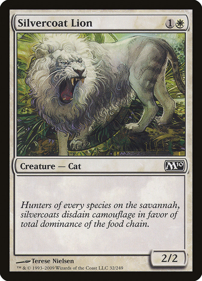 Silvercoat Lion [Magic 2010] | Gear Gaming Fayetteville