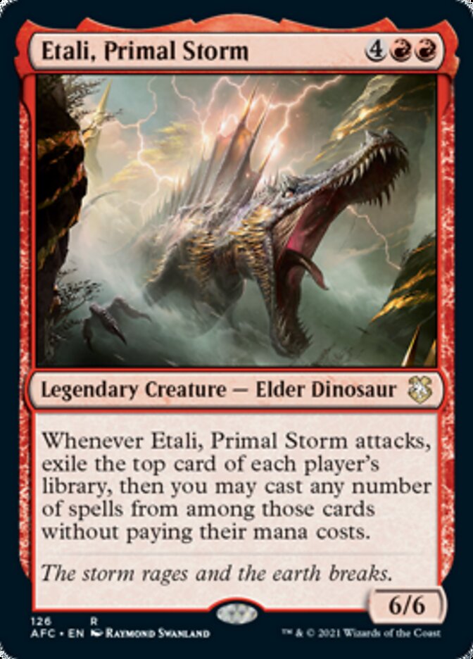 Etali, Primal Storm [Dungeons & Dragons: Adventures in the Forgotten Realms Commander] | Gear Gaming Fayetteville