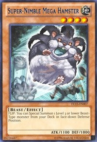 Super-Nimble Mega Hamster (Blue) [Duelist League Promo] [DL15-EN007] | Gear Gaming Fayetteville