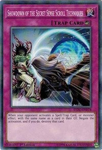 Showdown of the Secret Sense Scroll Techniques [Extreme Force] [EXFO-EN078] | Gear Gaming Fayetteville