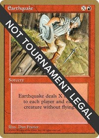 Earthquake - 1996 Eric Tam (4ED) [World Championship Decks] | Gear Gaming Fayetteville