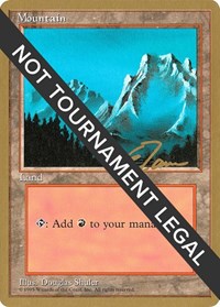 Mountain (B) - 1996 Eric Tam (4ED) [World Championship Decks] | Gear Gaming Fayetteville