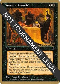 Hymn to Tourach (Table) - 1996 Leon Lindback (FEM) [World Championship Decks] | Gear Gaming Fayetteville