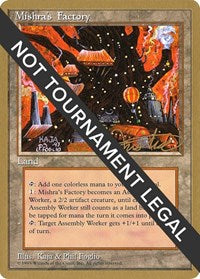 Mishra's Factory - 1996 Mark Justice (4ED) [World Championship Decks] | Gear Gaming Fayetteville