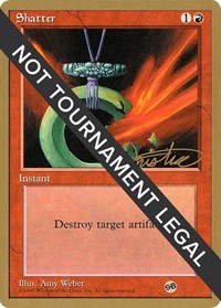 Shatter - 1996 Mark Justice (4ED) (SB) [World Championship Decks] | Gear Gaming Fayetteville