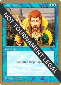 Counterspell - 1996 Michael Loconto (4ED) [World Championship Decks] | Gear Gaming Fayetteville