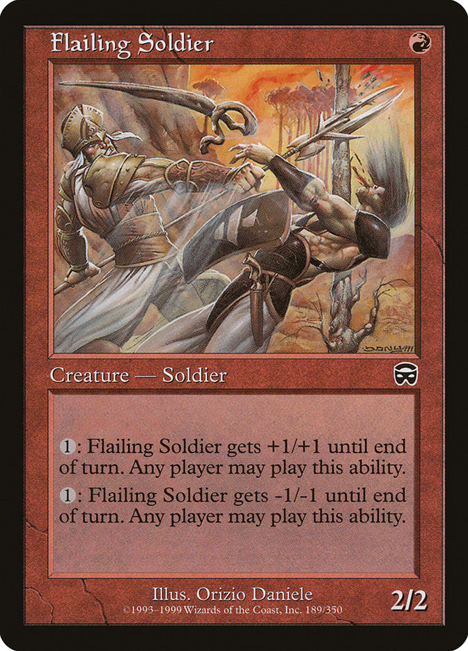 Flailing Soldier [Mercadian Masques] | Gear Gaming Fayetteville