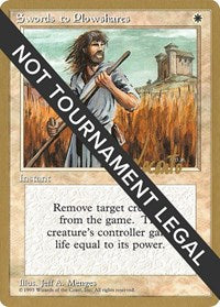 Swords to Plowshares - 1996 Michael Loconto (4ED) [World Championship Decks] | Gear Gaming Fayetteville