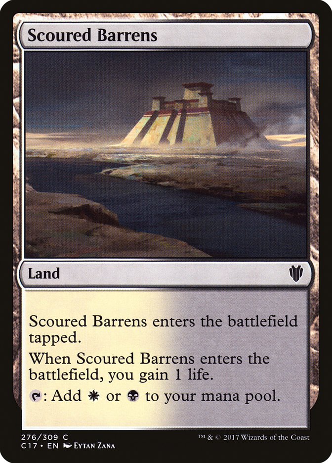 Scoured Barrens [Commander 2017] | Gear Gaming Fayetteville