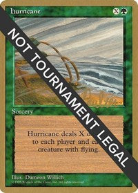 Hurricane - 1996 Preston Poulter (4ED) [World Championship Decks] | Gear Gaming Fayetteville