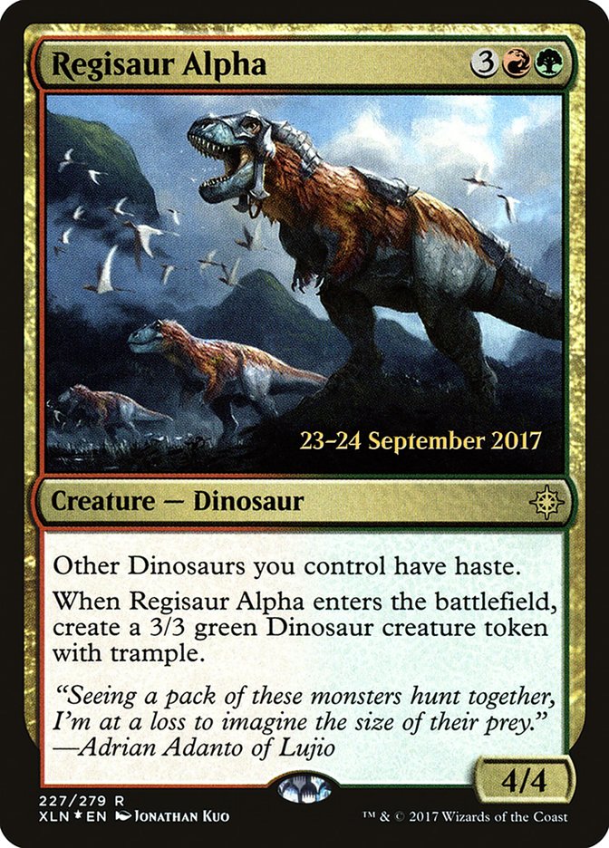 Regisaur Alpha [Ixalan Prerelease Promos] | Gear Gaming Fayetteville