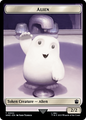 Copy // Alien Double-Sided Token [Doctor Who Tokens] | Gear Gaming Fayetteville