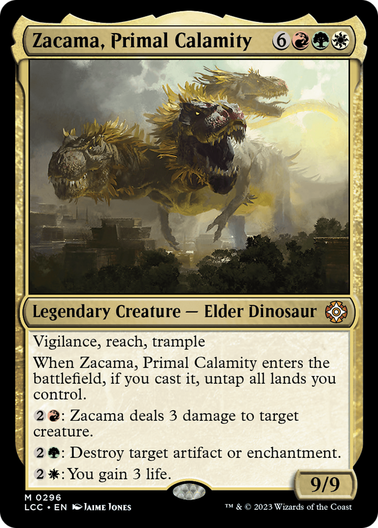 Zacama, Primal Calamity [The Lost Caverns of Ixalan Commander] | Gear Gaming Fayetteville