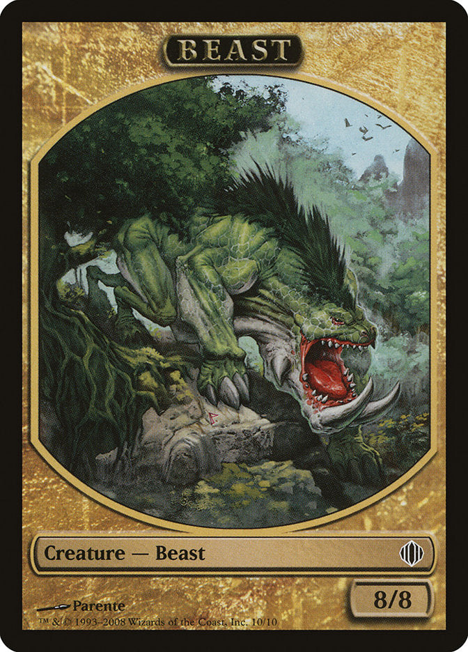 Beast Token [Shards of Alara Tokens] | Gear Gaming Fayetteville