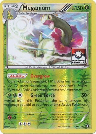 Meganium (3/122) (League Promo) [XY: BREAKpoint] | Gear Gaming Fayetteville