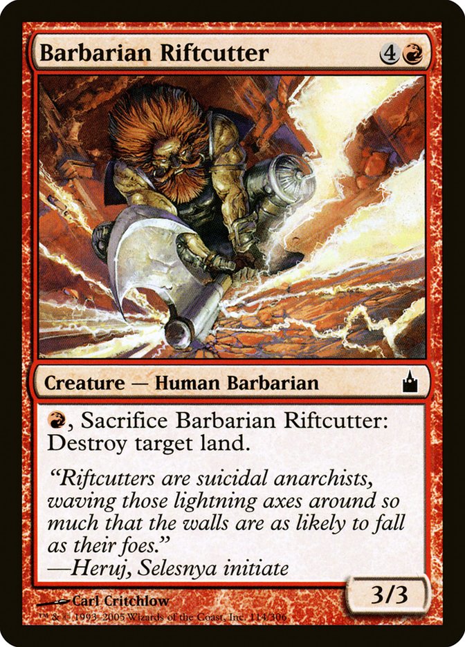 Barbarian Riftcutter [Ravnica: City of Guilds] | Gear Gaming Fayetteville