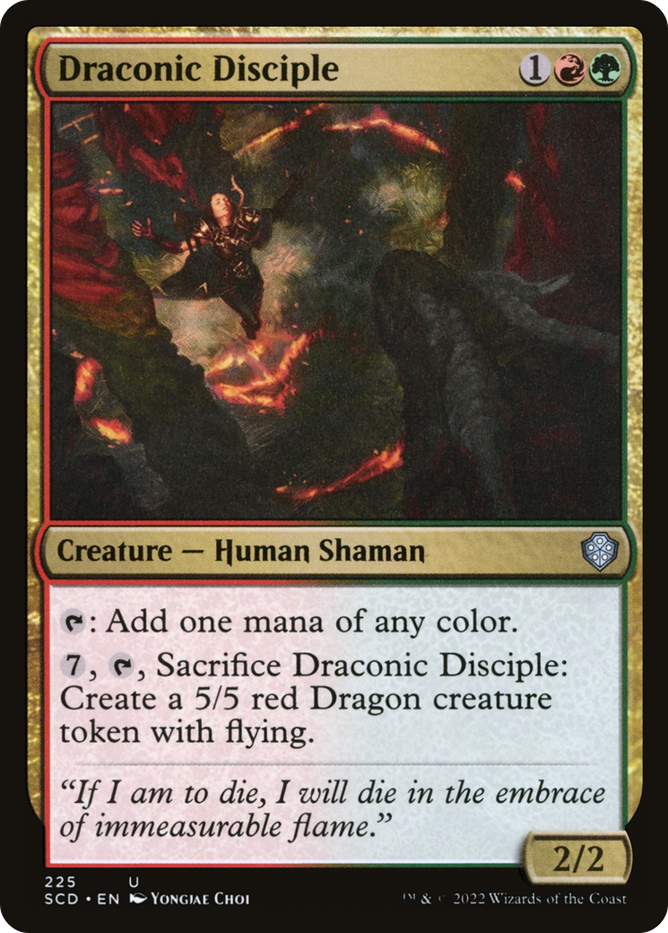 Draconic Disciple [Starter Commander Decks] | Gear Gaming Fayetteville