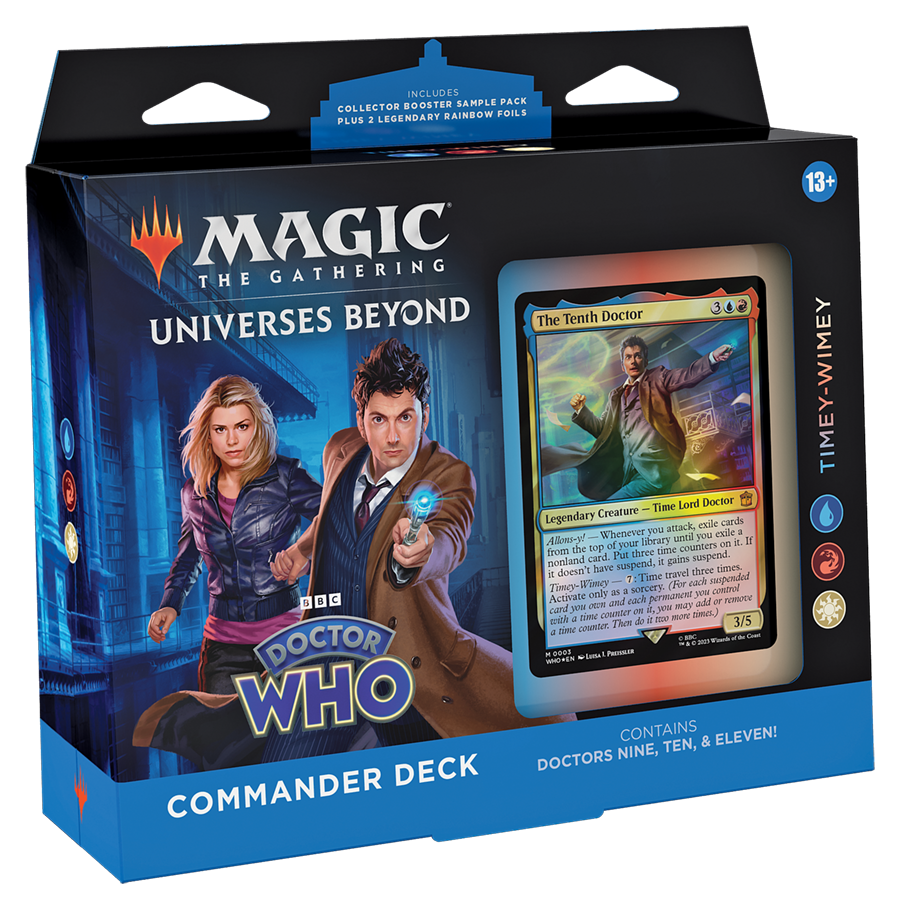 Doctor Who - Commander Deck (Timey-Wimey) | Gear Gaming Fayetteville