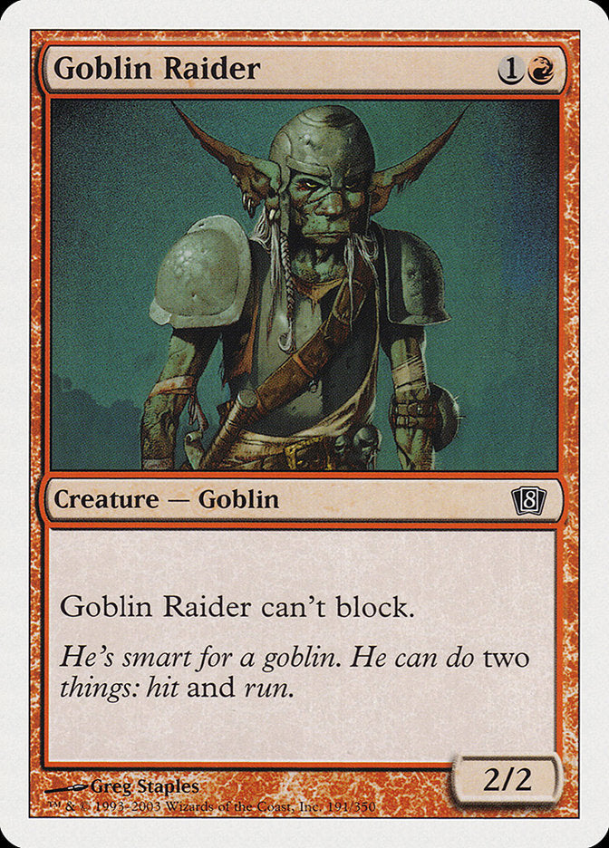 Goblin Raider [Eighth Edition] | Gear Gaming Fayetteville