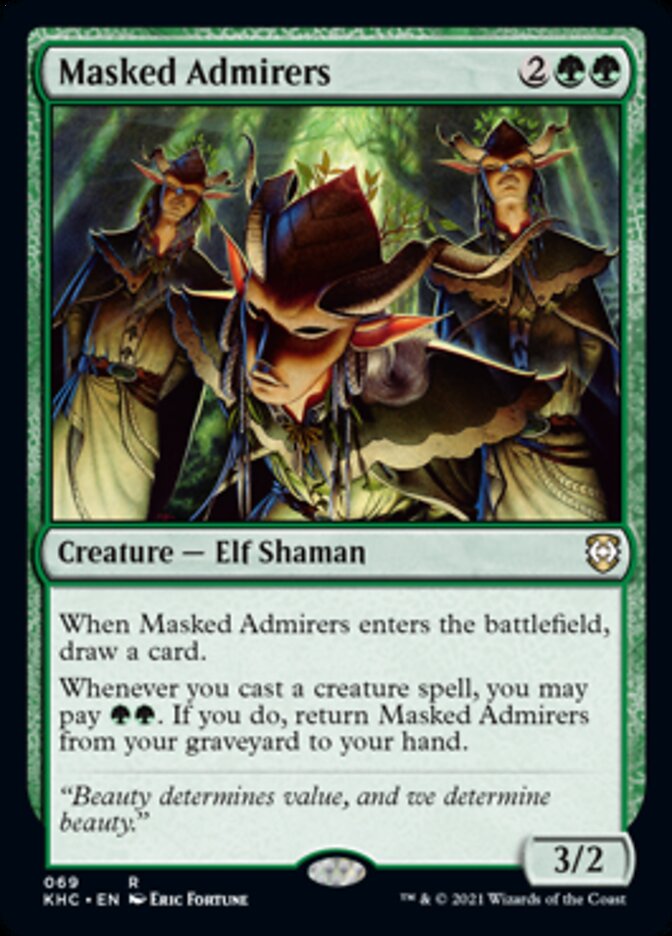 Masked Admirers [Kaldheim Commander] | Gear Gaming Fayetteville