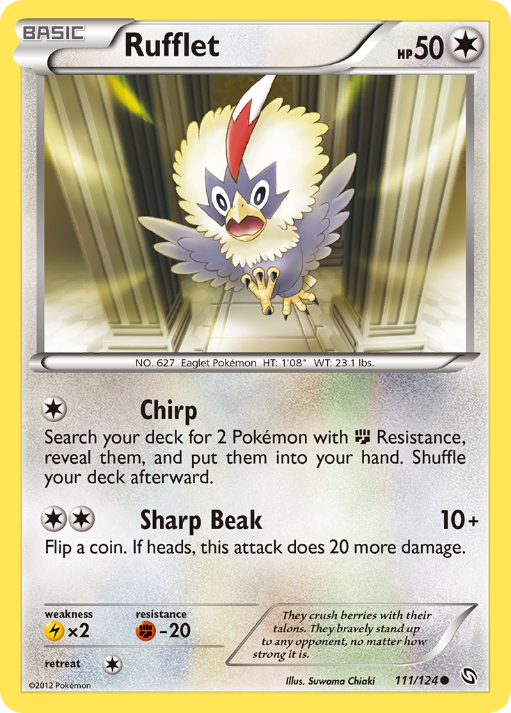 Rufflet (111/124) [Black & White: Dragons Exalted] | Gear Gaming Fayetteville