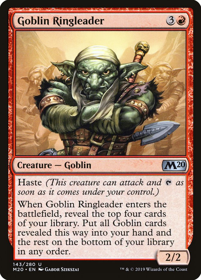 Goblin Ringleader [Core Set 2020] | Gear Gaming Fayetteville